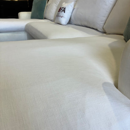 Pottery Barn White U Chaise Sectional